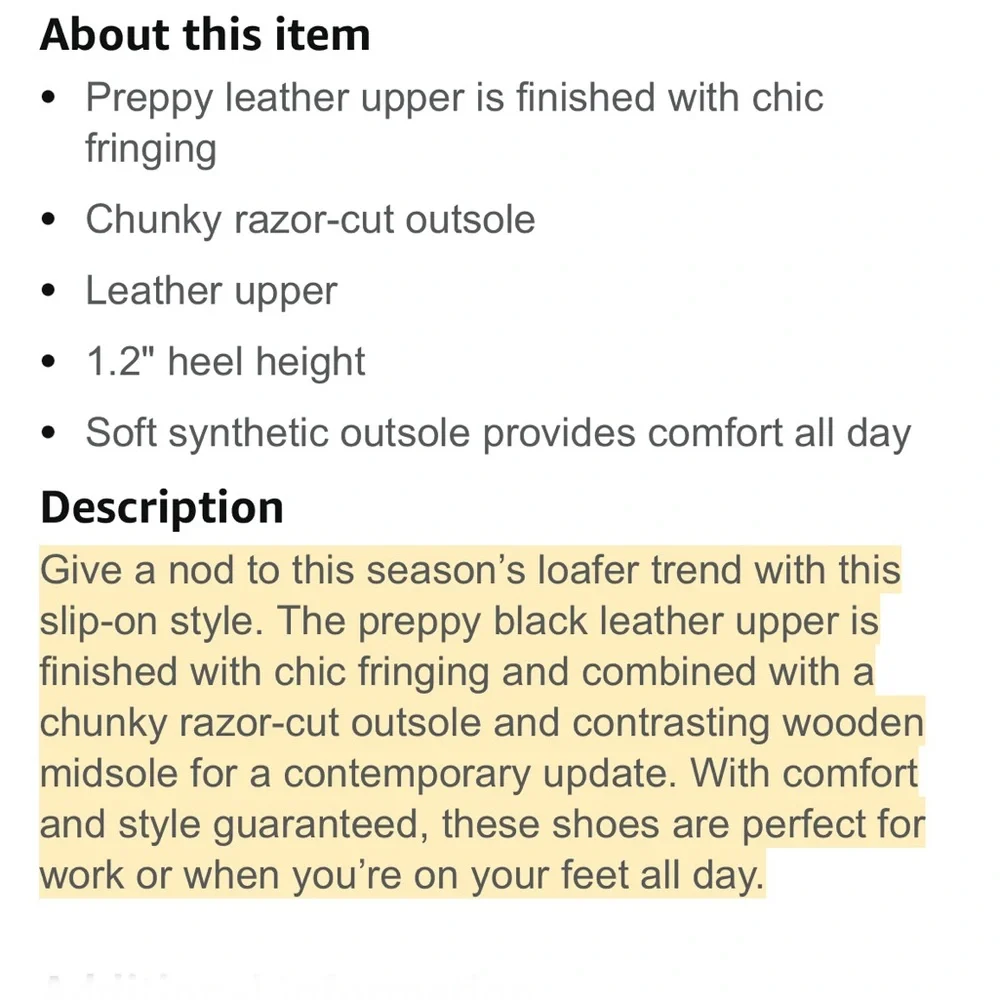 Clark’s Griffin Sail‎ Black Loafer Size 6